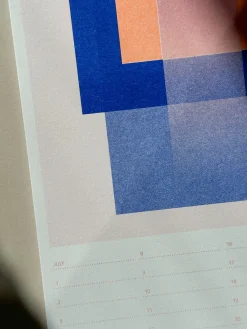 Wandkalender|Zeitplaner & Kalender * Herr & Frau Rio Geburtstagskalender Riso