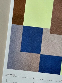 Wandkalender|Zeitplaner & Kalender * Herr & Frau Rio Geburtstagskalender Riso