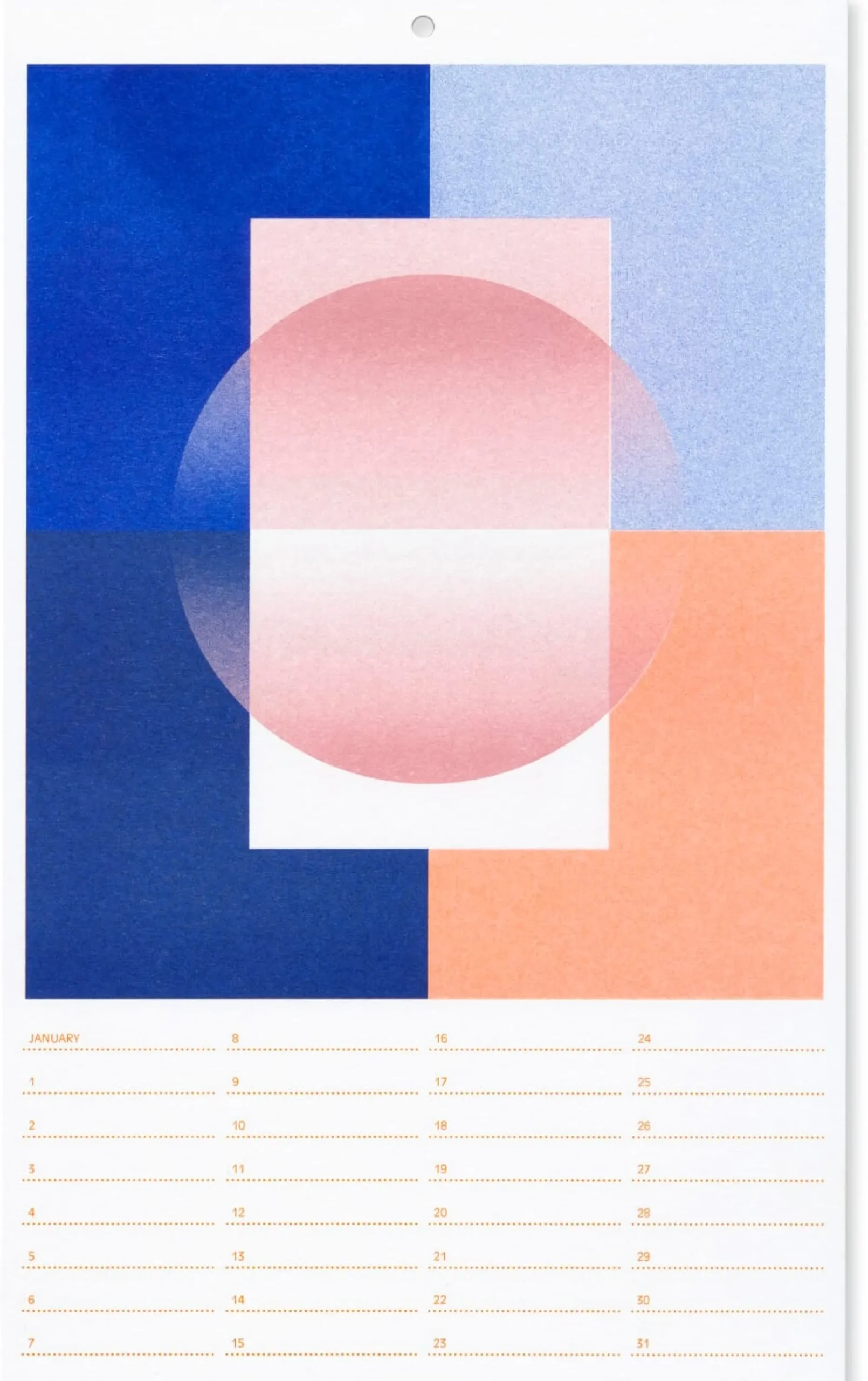 Wandkalender|Zeitplaner & Kalender * Herr & Frau Rio Geburtstagskalender Riso