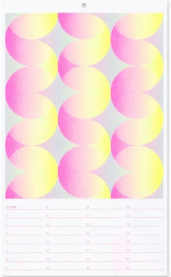Wandkalender|Zeitplaner & Kalender * Herr & Frau Rio Geburtstagskalender Riso