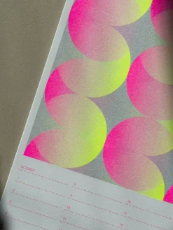 Wandkalender|Zeitplaner & Kalender * Herr & Frau Rio Geburtstagskalender Riso