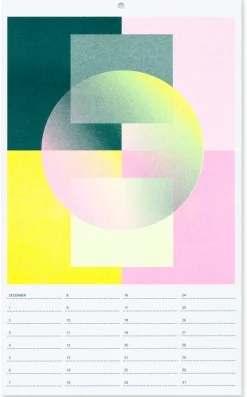 Wandkalender|Zeitplaner & Kalender * Herr & Frau Rio Geburtstagskalender Riso