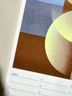 Wandkalender|Zeitplaner & Kalender * Herr & Frau Rio Geburtstagskalender Riso