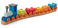 Holzspielzeug|Kerzenhalter * nic - Spiel + Art Geburtstagszug Holz