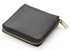 Geldbörsen * O My Bag Geldbörse quadratisch Schwarz