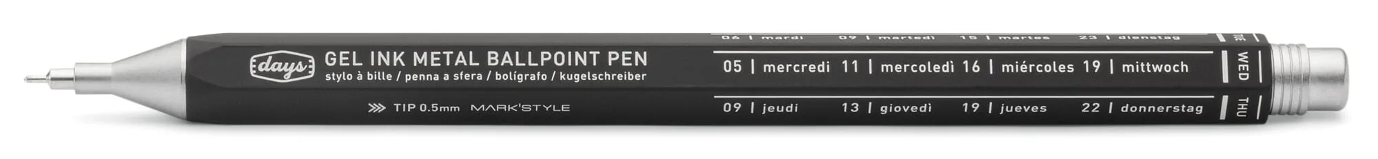 Tintenroller|Kugelschreiber * Ohto Gelroller Aluminium