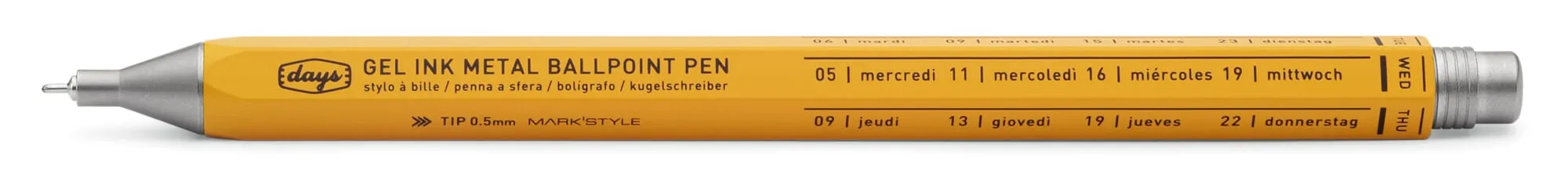 Tintenroller|Kugelschreiber * Ohto Gelroller Aluminium