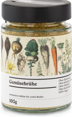 Brühe & Fonds * Gewürzmühle Simon Mendel Gemüsebrühe