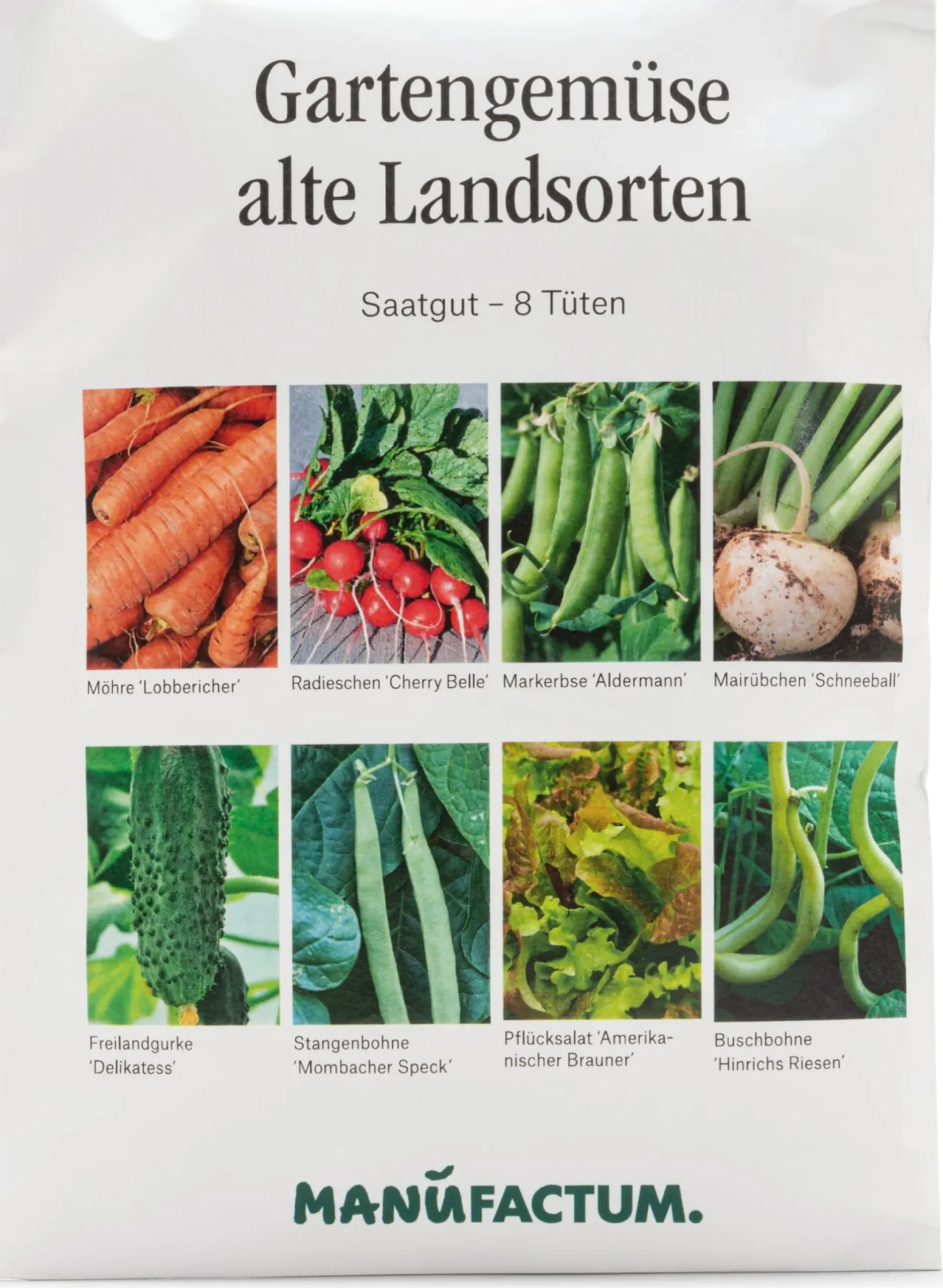 Gemüsesamen * Manufactum Gemüsesamen Gartengemüse Alte Landsorten