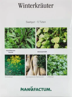 Gemüsesamen|Gemüsepflanzen * Manufactum Gemüsesamen Winterkräuter