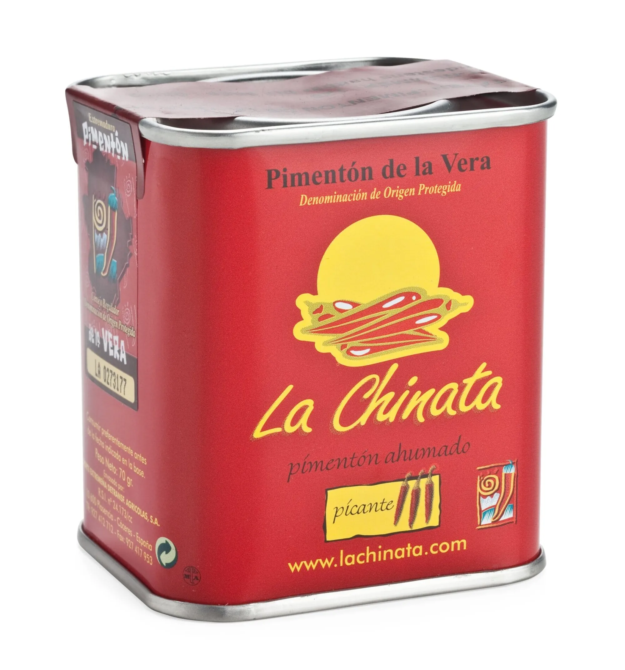 Gewürze * La Chinata Geräucherter spanischer Paprika scharf