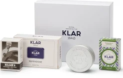 Rasierseife|Haarpflege * Klar Seifen Geschenkset Herren