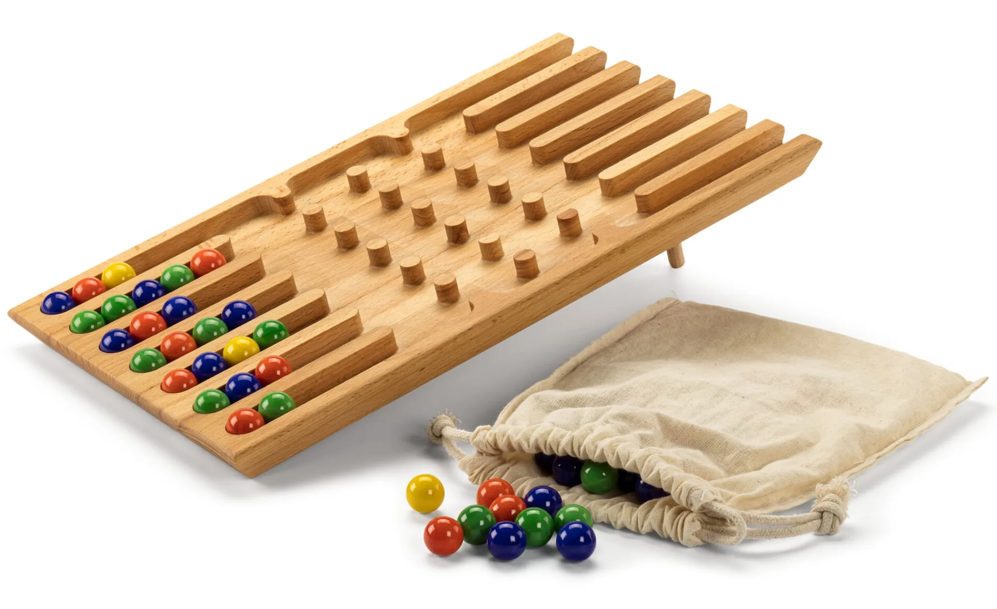 Holzspielzeug|Gesellschaftsspiele * Clemens Gerhards Gesellschaftsspiel Galtoni