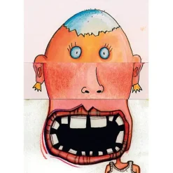 Gesellschaftsspiele|Gesellschaftsspiele * Kreewinkel Gesichter-Legespiel Auge, Nase, Mund