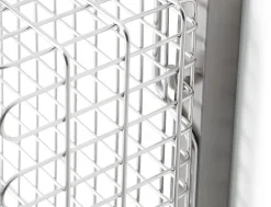 Haushaltsutensilien|Badaccessoires * Hupfer Gitterkorb zu Regalsystem Inox