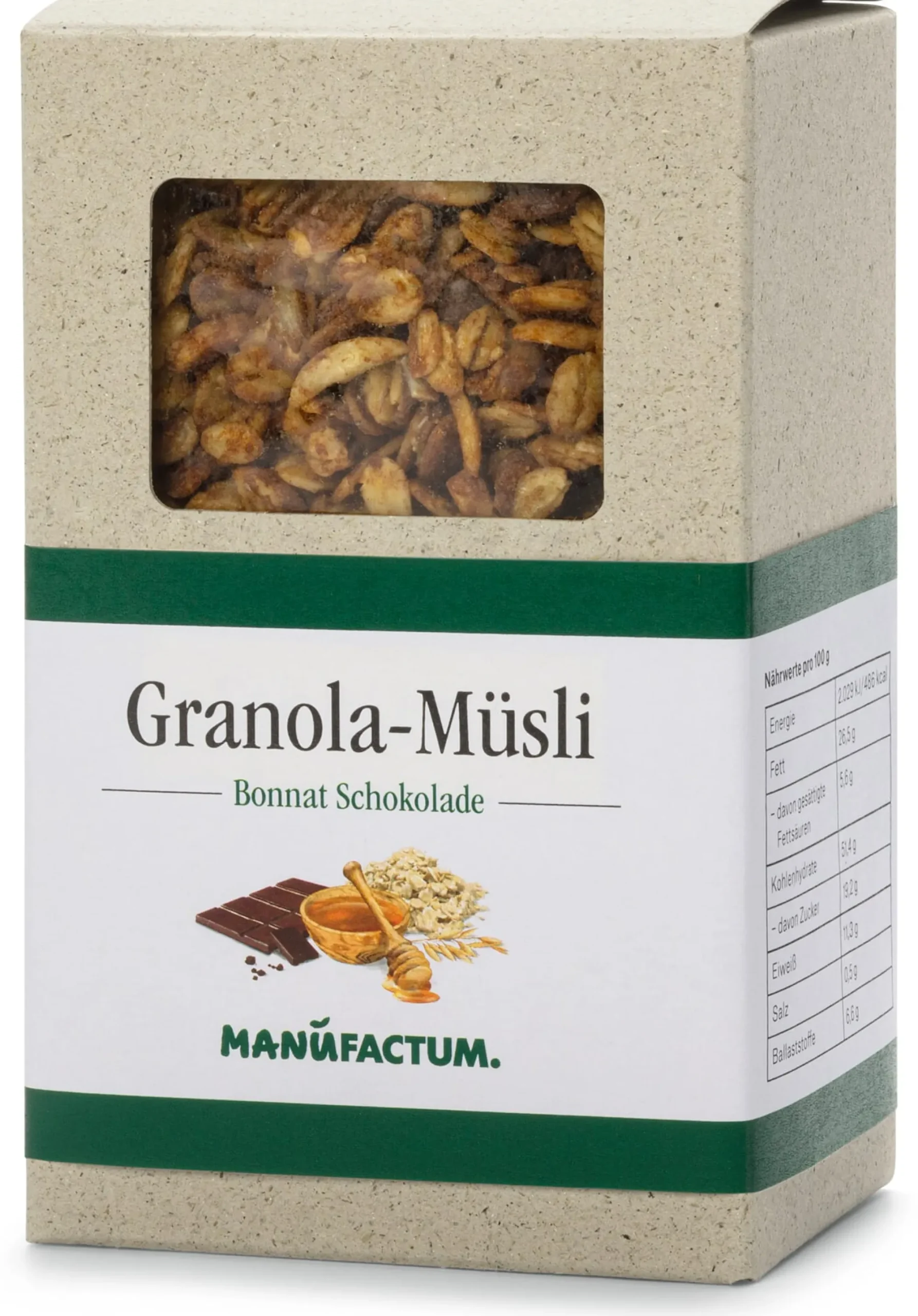 Mehl & Getreideprodukte * Manufactum Granola-Müsli Bonnat Schokolade