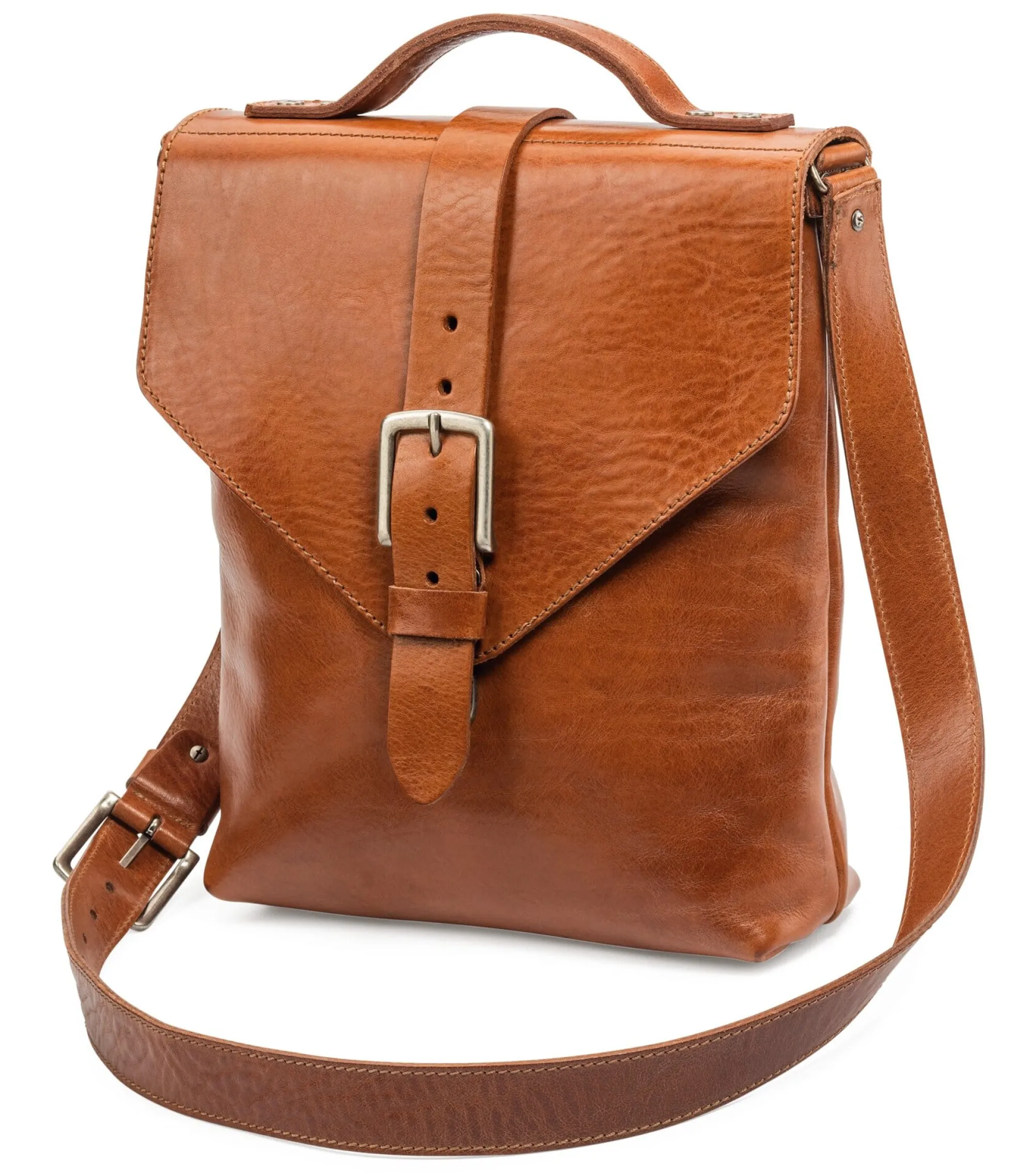 Umhänge- & Handtaschen|Handtaschen * Greenbelts® Rindledertasche