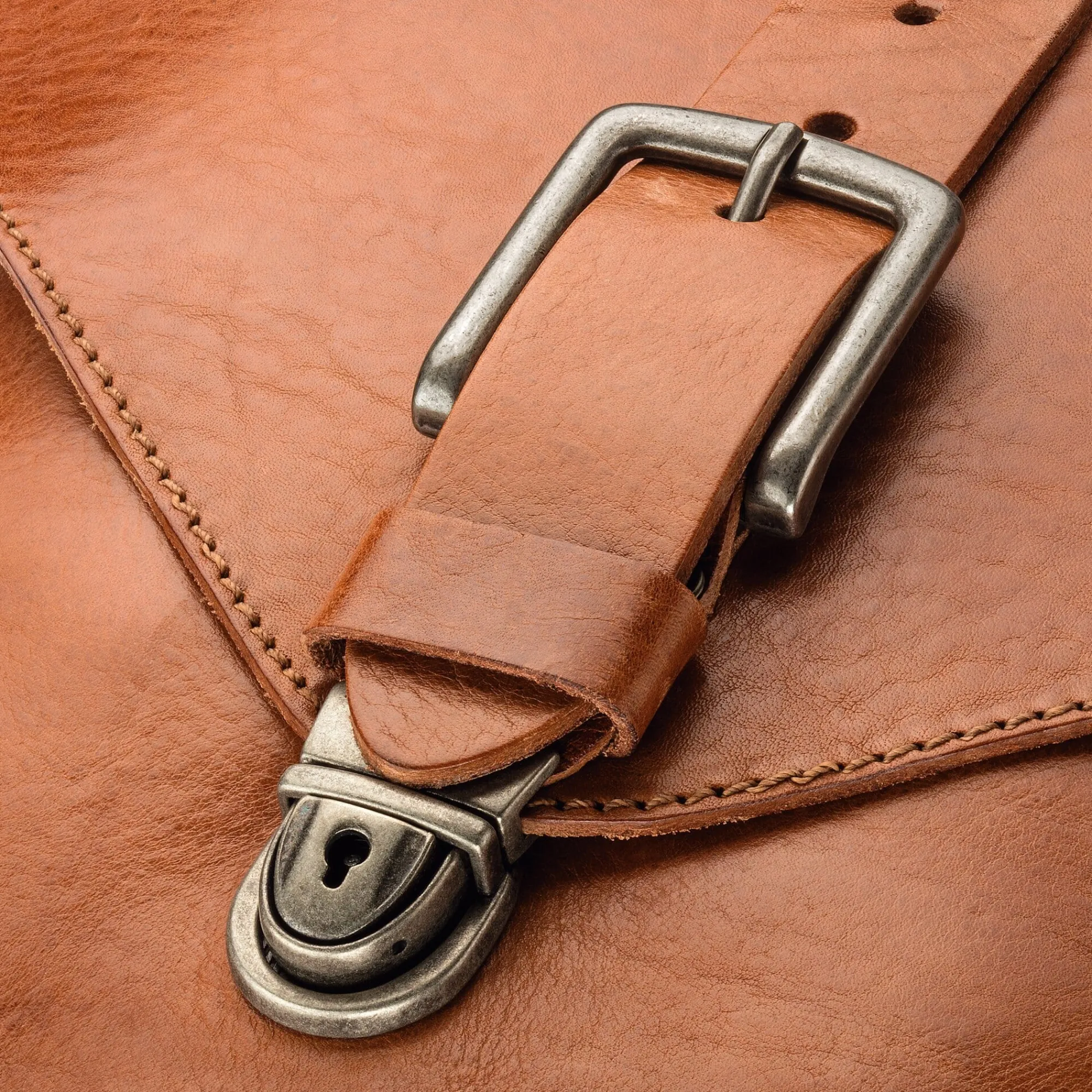 Umhänge- & Handtaschen|Handtaschen * Greenbelts® Rindledertasche