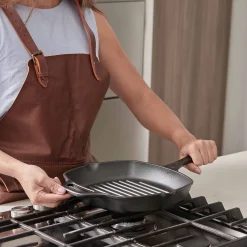 Pfannen * Victoria Grillpfanne Gusseisen