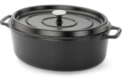 Bräter|Töpfe * Invicta Gusseisen-Bräter emailliert oval