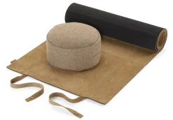 Yogazubehör|Sportgeräte * Hack Lederware Gymnastikmatte Rindveloursleder