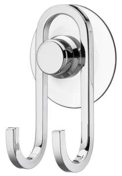 Badaccessoires|Garderobe & Diele * Windisch Haken für Duschabzieher Messing verchromt