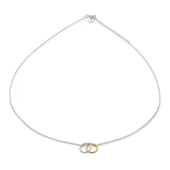 Schmuck * fejn jewelry Halskette Bicolor-Circle