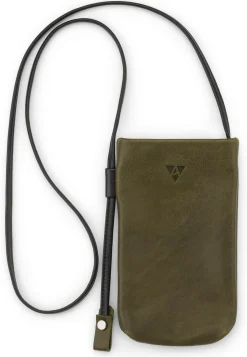 Etuis & Federtaschen * Ackermann Taschenmanufaktur Handytasche Olivenleder®, oliv