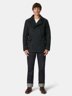 Jacken * Hannes Roether Herrenjacke Doppereiher Schwarz