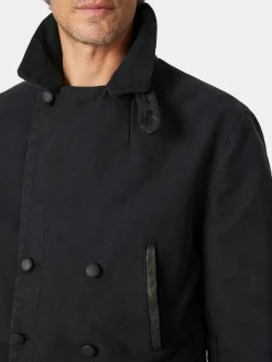 Jacken * Hannes Roether Herrenjacke Doppereiher Schwarz