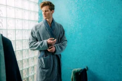 Wäsche * Pelle Vävare Haus- und Badeante fein gestreift