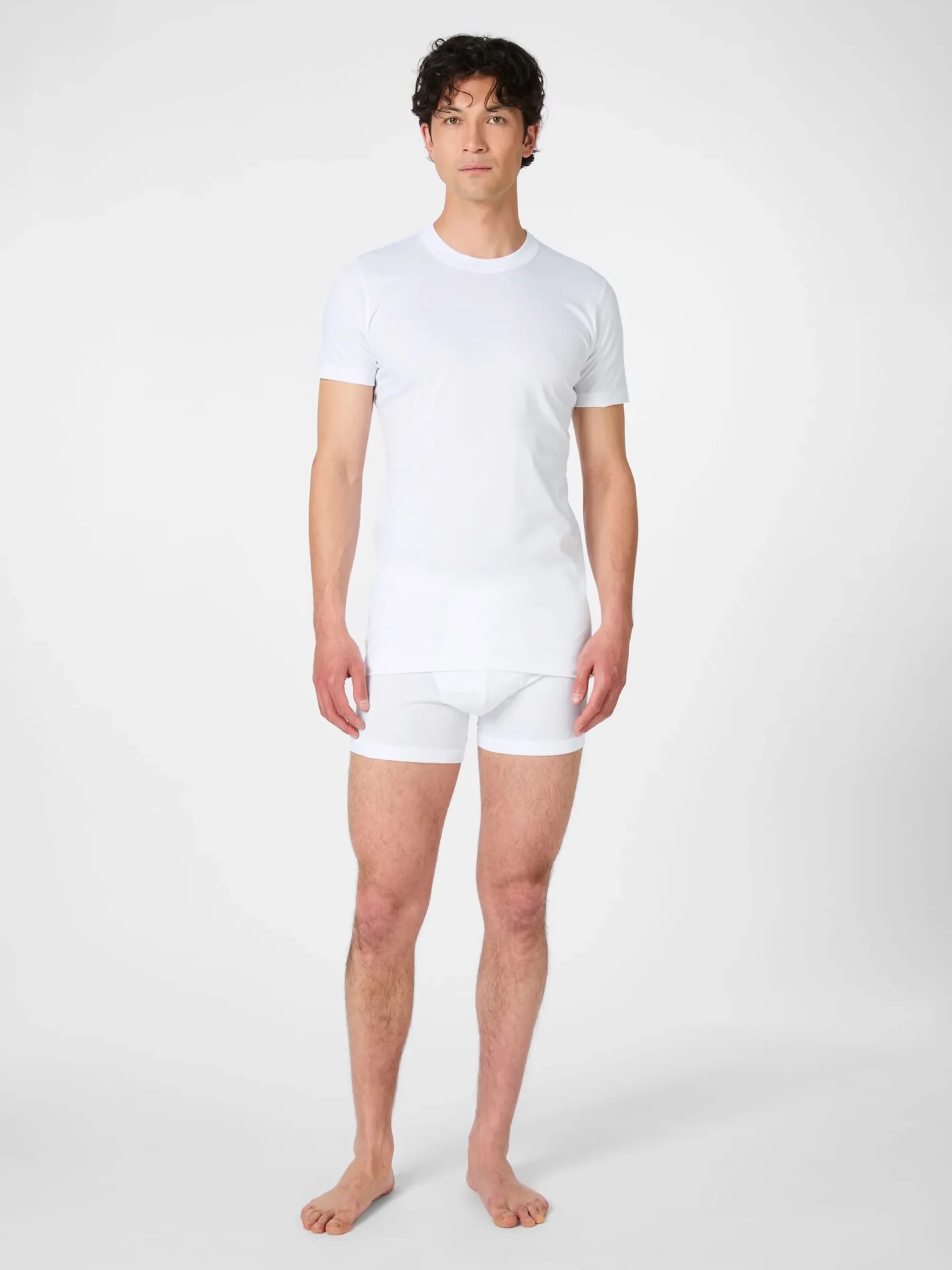 Shirts * Novila Herren-American-Shirt Weiß