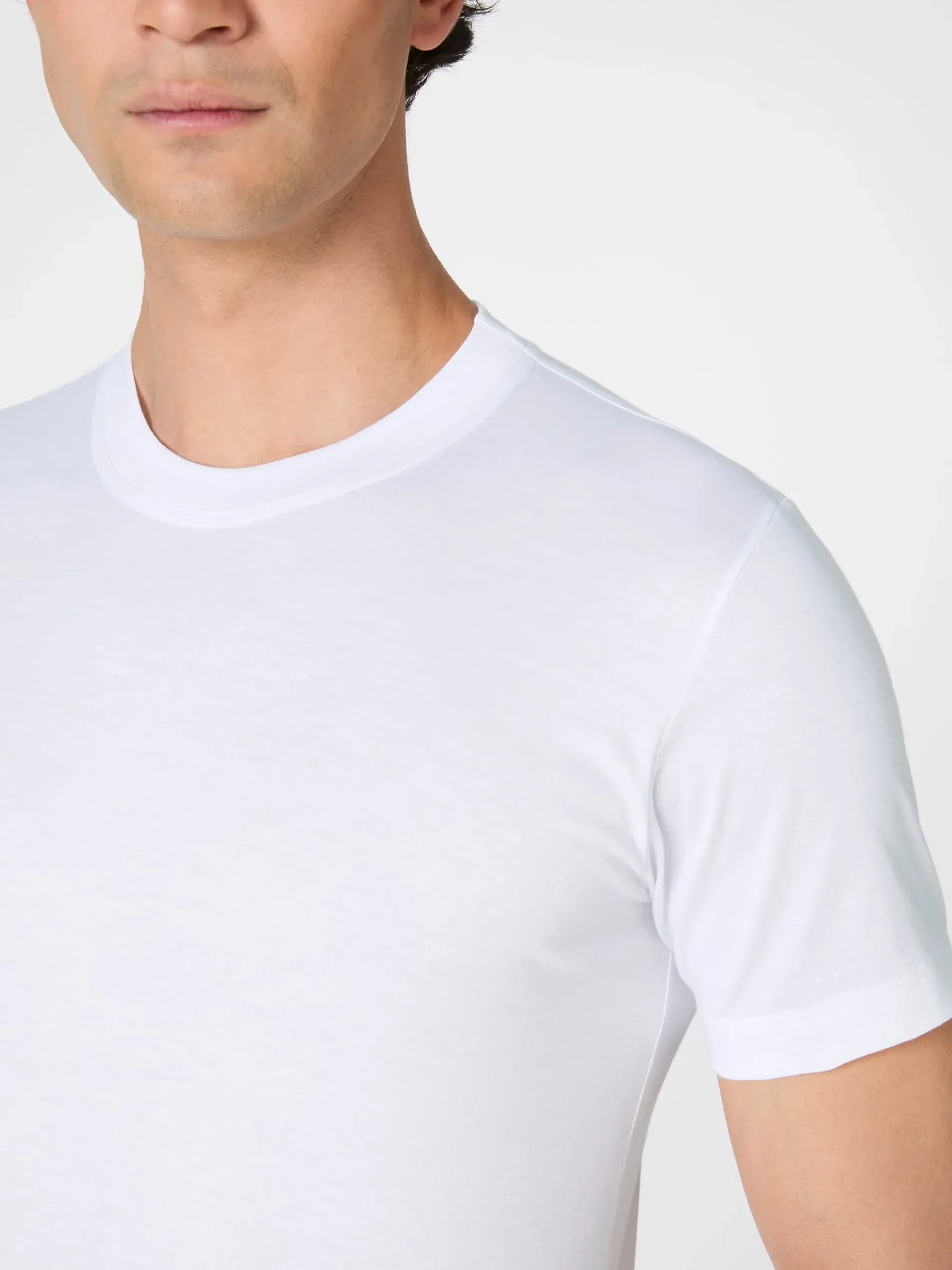 Shirts * Novila Herren-American-Shirt Weiß