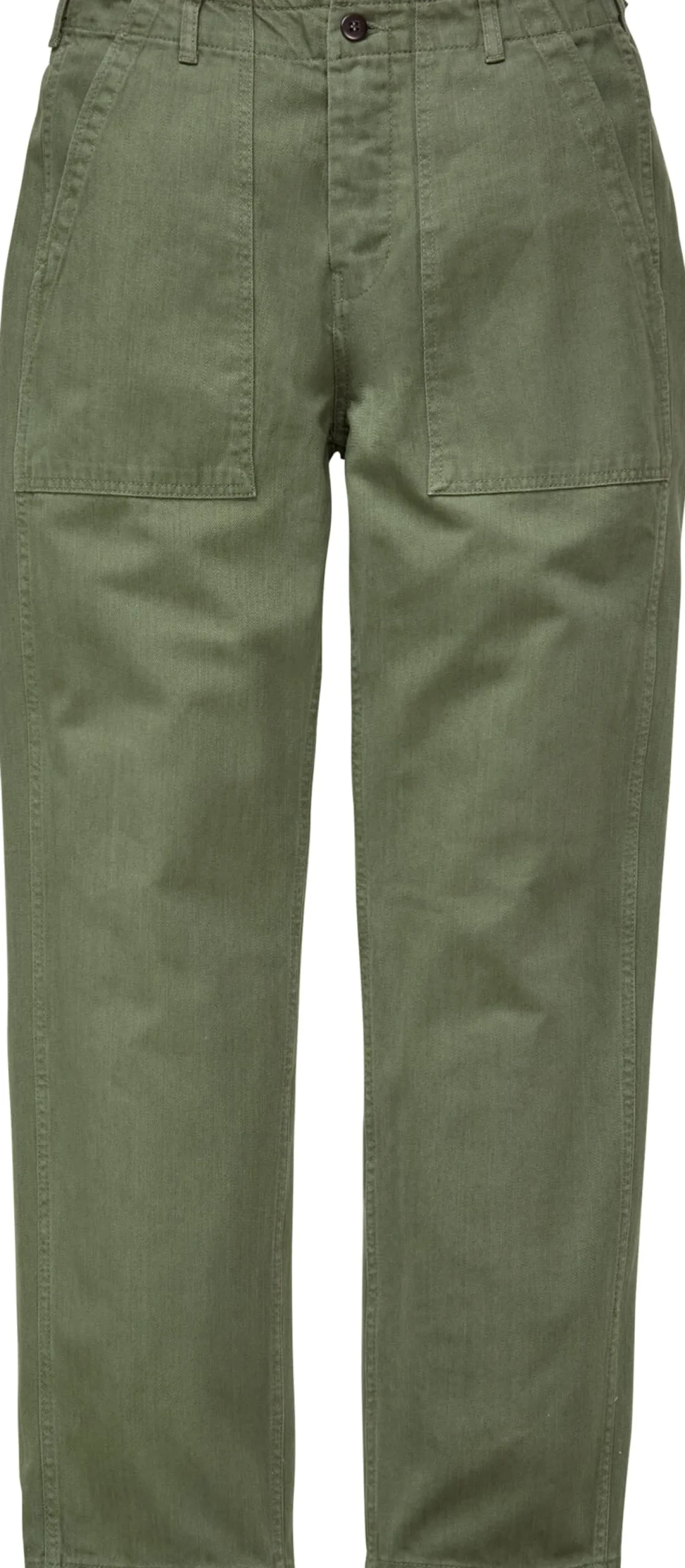 Hosen * Pike Brothers Herren-Baumwollhose 1962 Oliv