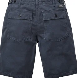 Hosen * Pike Brothers Herren-Baumwollshorts 1962 Navy