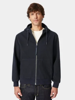 Jacken * LangerChen Herren-Bouonjacke it Kapuze Navy