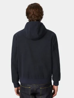 Jacken * LangerChen Herren-Bouonjacke it Kapuze Navy