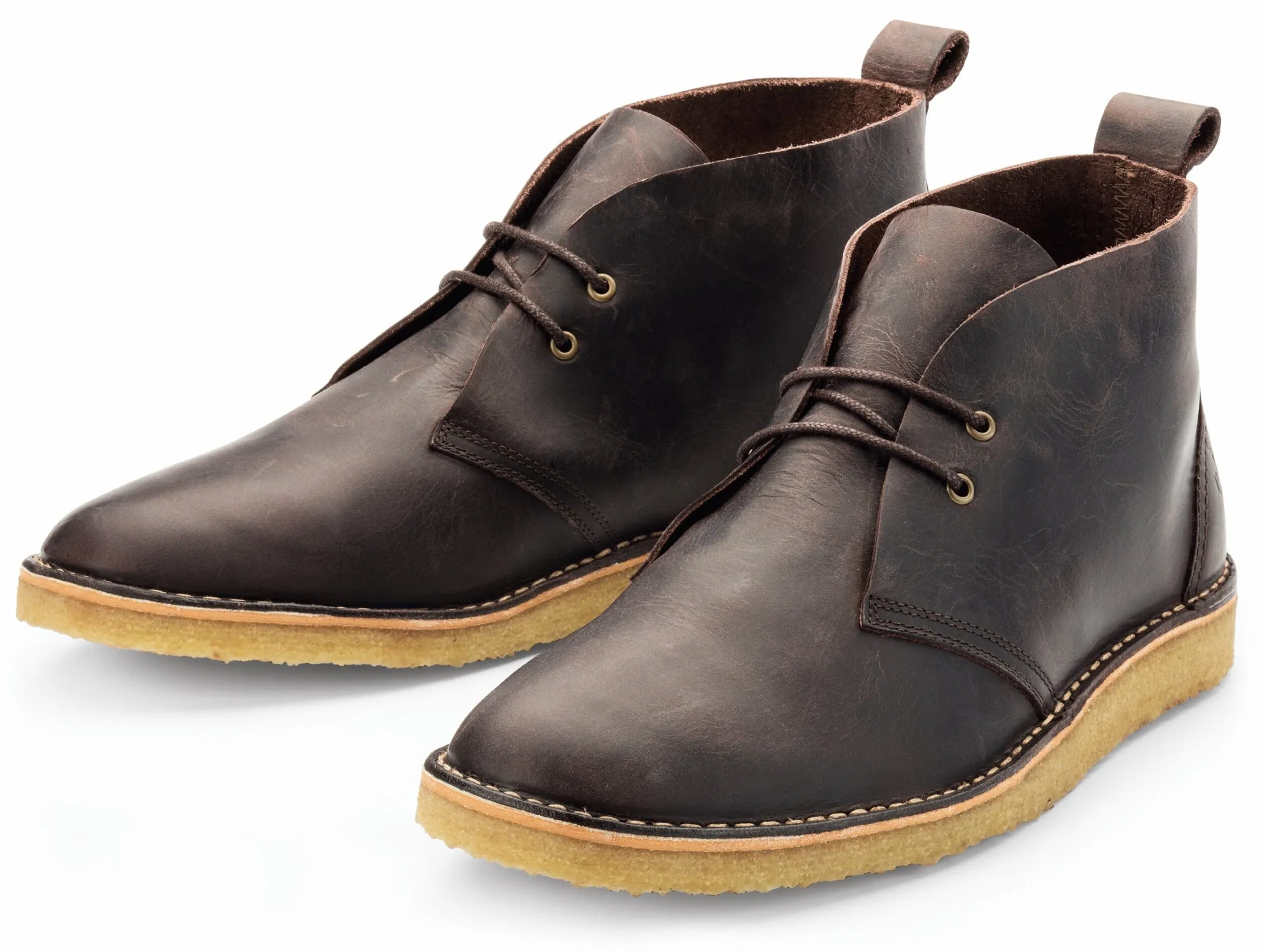 Stiefel * ekn footwear Herren-Boot Kreppsohle Braun