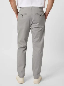 Hosen * Knowledge Cotton Apparel Herren-Canvashose Grau