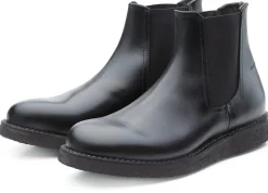 Stiefel * Punto Pigro Herren-Chelsea-Boot Schwarz