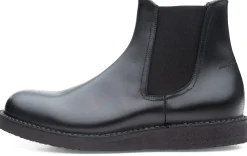 Stiefel * Punto Pigro Herren-Chelsea-Boot Schwarz