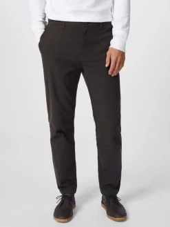 Hosen * Knowledge Cotton Apparel Herrenchino Fischgrat Braun