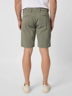 Hosen * Blue de Gênes Herren-Chinoshorts Hellgrün