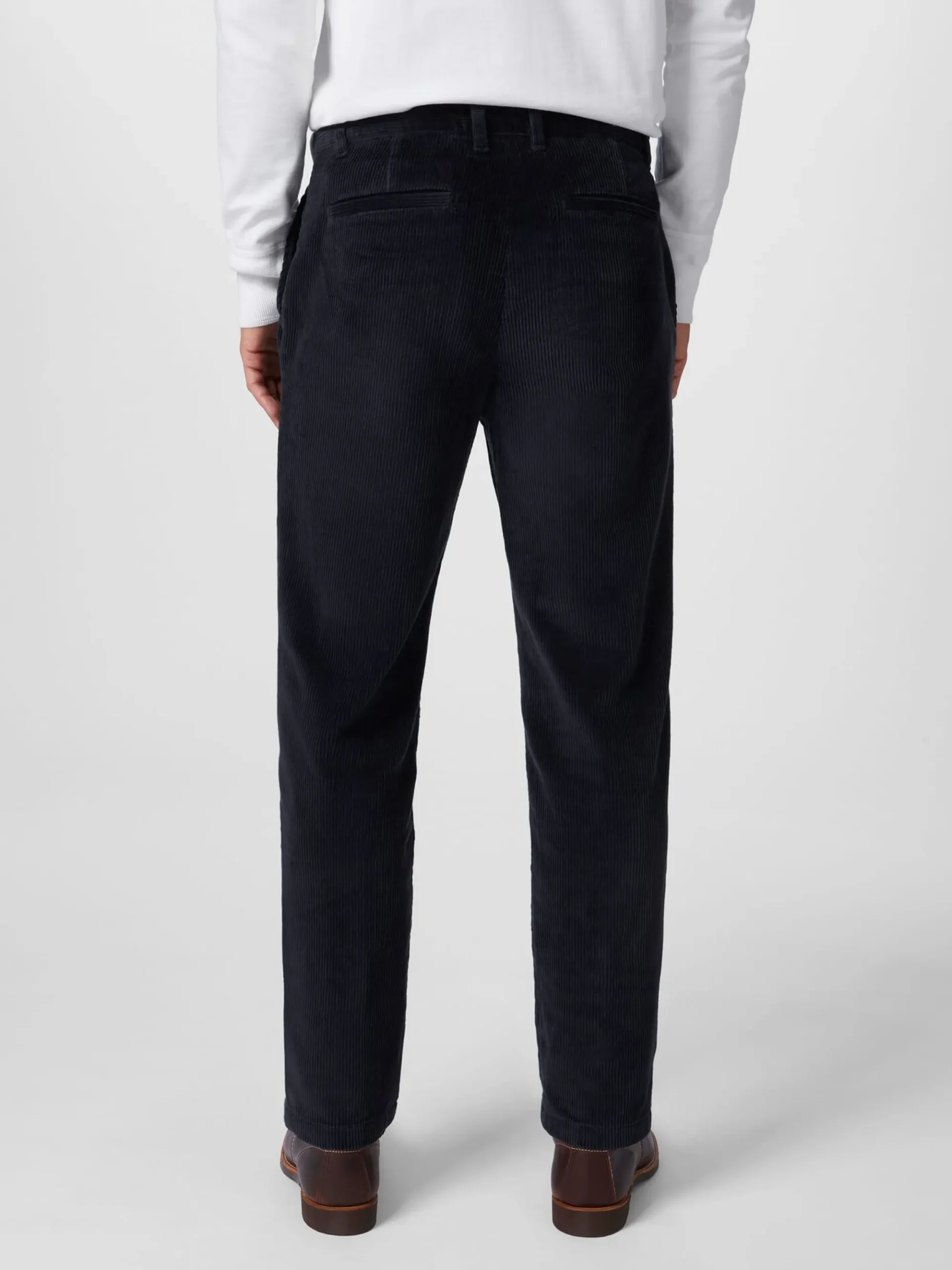 Hosen * Knowledge Cotton Apparel Herren-Cordchino Dunkelblau