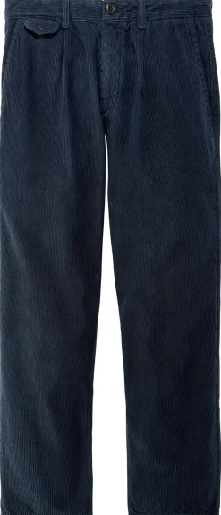 Hosen * Blue de Gênes Herren-Cordhose Navy