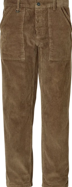 Hosen * Pike Brothers Herren-Cordhose Utility 1967 Mittelbraun