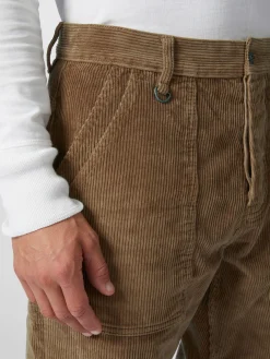 Hosen * Pike Brothers Herren-Cordhose Utility 1967 Mittelbraun
