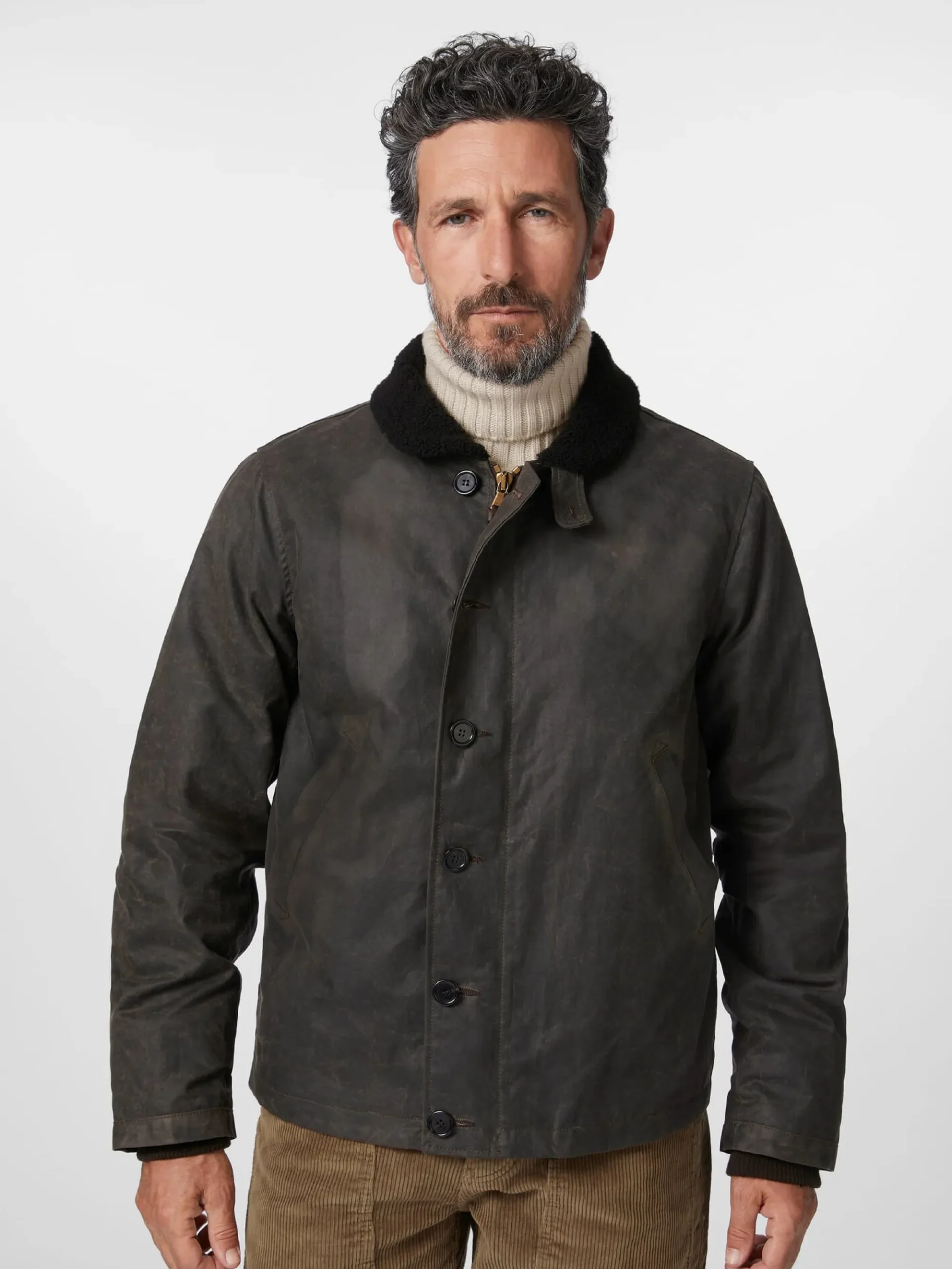 Jacken * Tellason Herren-Deckjacket Dunkelbraun