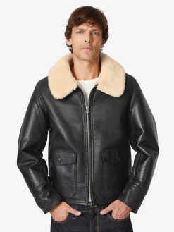 Jacken * Manufactum Herren-Fliegerjacke Schwarz