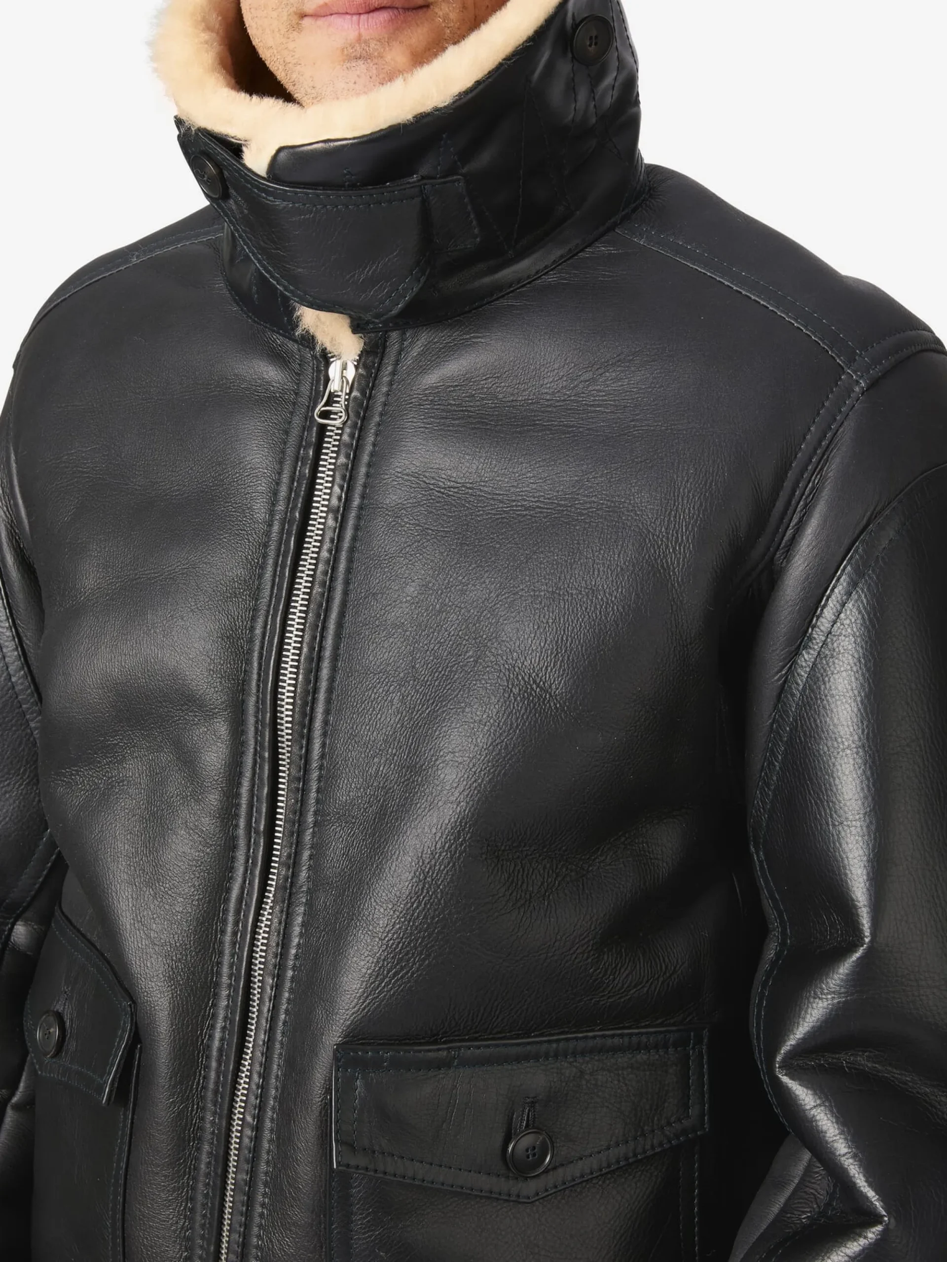 Jacken * Manufactum Herren-Fliegerjacke Schwarz